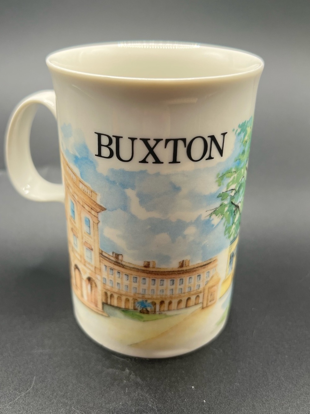 ☕️ Dunoon Buxton Derbyshire England Hargreaves & Son Fine Stoneware Mug